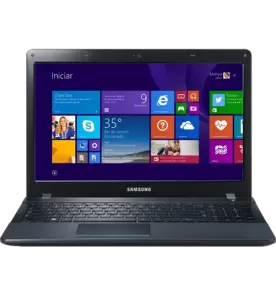 Notebook Samsung Ativ Book 2 NP270E5J Preto - NVIDIA GeForce 710M - i7-4510U - RAM 8GB - HD 1TB - Tela 15.6" - Windows 8.1.