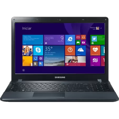 Notebook Samsung Ativ Book 2 NP270E5J Preto - NVIDIA GeForce 710M - i7-4510U - RAM 8GB - HD 1TB - Tela 15.6" - Windows 8.1.