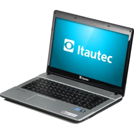 Notebook Itautec W7730 - Prata - Intel Core i3-2350M - RAM 2GB - HD 500GB - Tela 14" - Windows 7