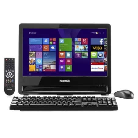 Computador Positivo All In One Union PCTV C1260 - Intel Dual Core 847 - RAM 4GB - HD 500GB - Tela 18.5" - Windows 8