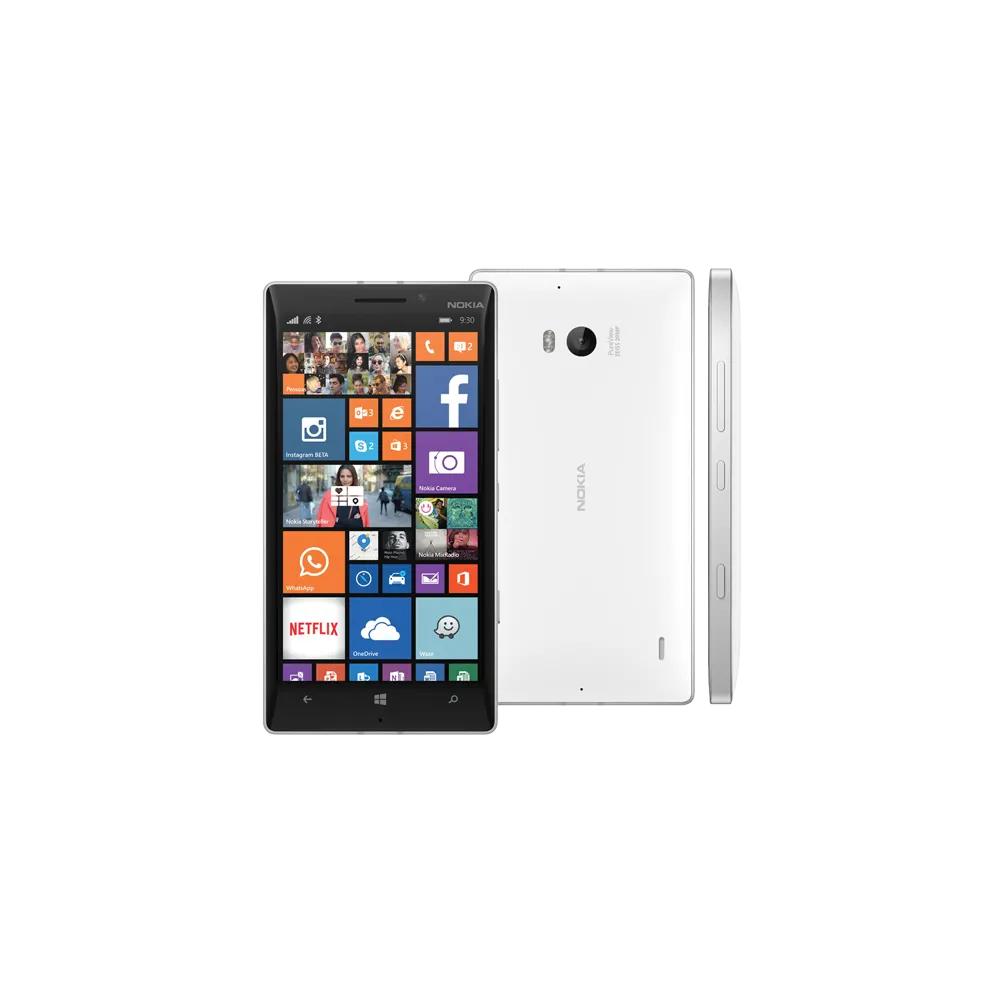 Smartphone Nokia Lumia 930 - Branco - 32GB - 20MP - Quad Core - Tela 5 - Windows Phone 8.1
