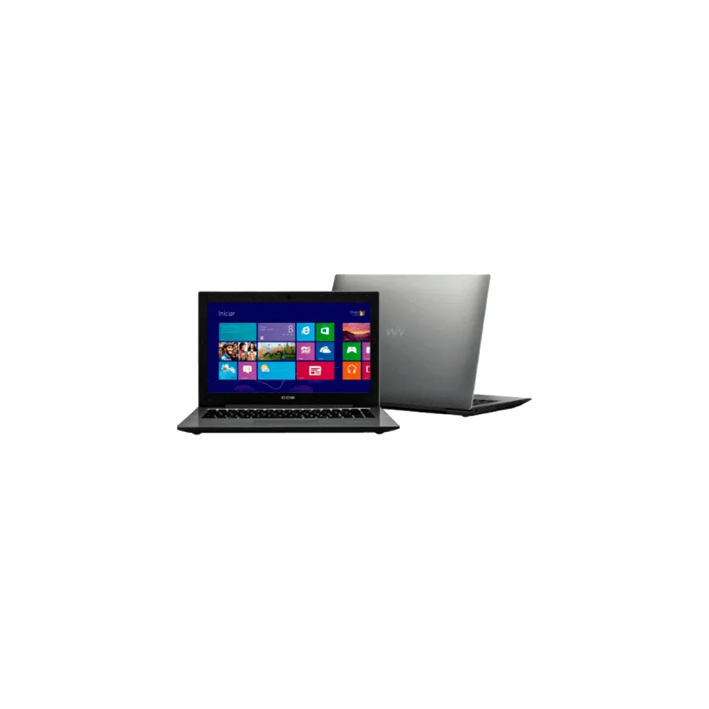Notebook CCE Ultra Thin S23-5 - Intel Celeron 847 - HD 500GB - RAM 2GB - LED 13.3" - Windows 8
