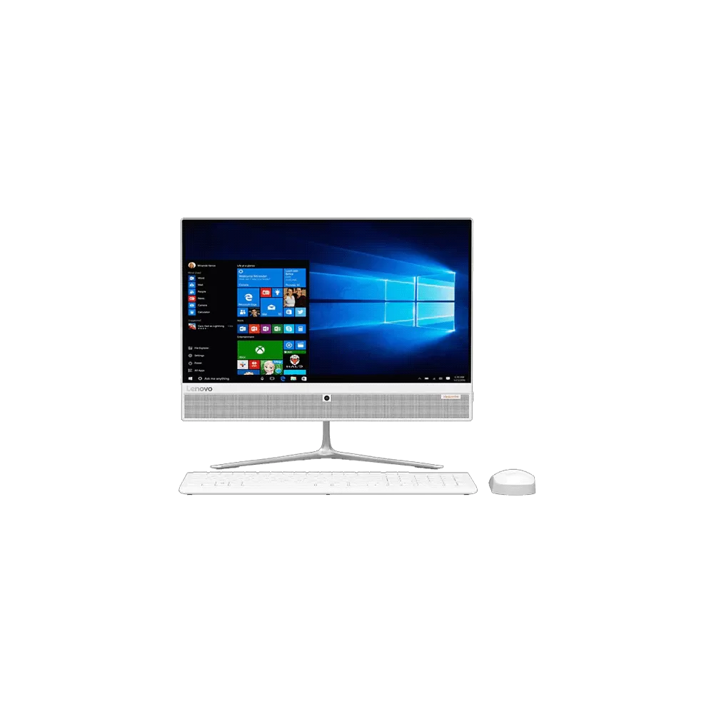 Computador Lenovo All in One 510-F0CB00H9BP - Intel Core i5-6400T - RAM 4GB - HD 1TB - Tela 21.5" - Windows 10