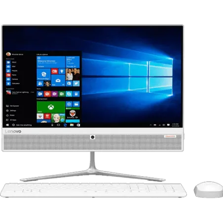 Computador Lenovo All in One 510-F0CB00H9BP - Intel Core i5-6400T - RAM 4GB - HD 1TB - Tela 21.5" - Windows 10