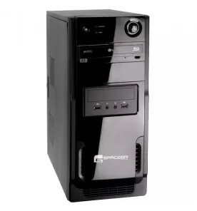 Computador Desktop Space BR RCA 1900 - Preto - Intel Atom 330 - RAM 2GB - HD 320GB - Windows 7 Starter
