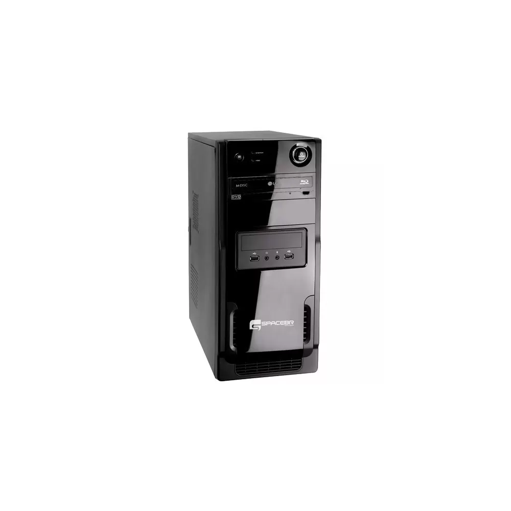 Computador Desktop Space BR RCA 1900 - Preto - Intel Atom 330 - RAM 2GB - HD 320GB - Windows 7 Starter