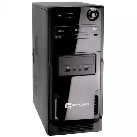 Computador Desktop Space BR RCA 1900 - Preto - Intel Atom 330 - RAM 2GB - HD 320GB - Windows 7 Starter