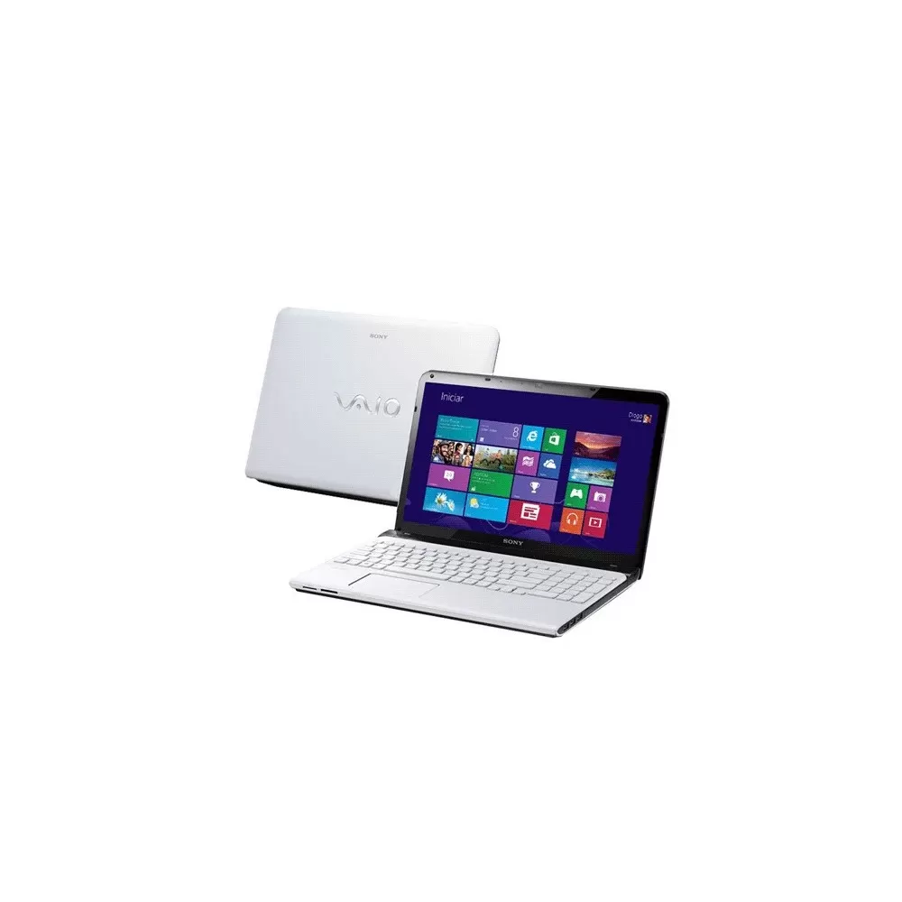 Notebook Sony Vaio SVE15125CBW - Intel Core i3-3110M - RAM 4GB - HD 500GB - Tela 15.5" - Windows 8