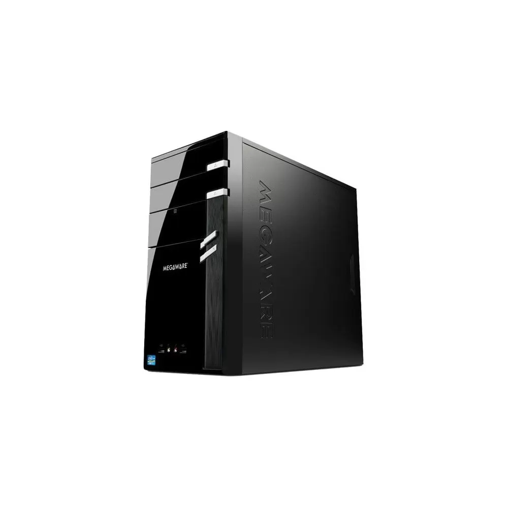 Desktop Megaware Megahome Preto - AMD C-50 - RAM 2GB - HD 500GB - Windows 7