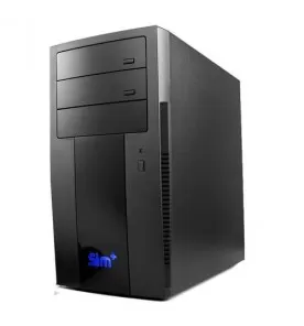 Desktop Positivo SIM D2500 - Preto - Intel Atom D525 - RAM 2GB - HD 500GB - Linux