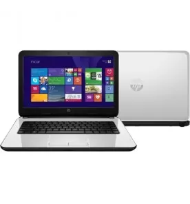Notebook HP 14-R050BR - Branco - Intel Dual Core N2830 - RAM 4GB - HD 500GB - Tela 14" - Windows 8.1