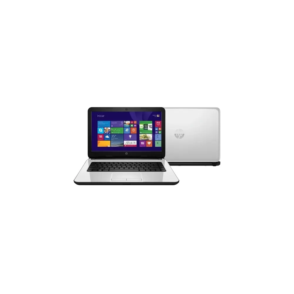 Notebook HP 14-R050BR - Branco - Intel Dual Core N2830 - RAM 4GB - HD 500GB - Tela 14" - Windows 8.1