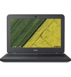 Notebook Acer Chromebook C731-C9DA - Preto - Intel Celeron N3060 - RAM 4GB - eMMC 32GB - Tela 11.6" - Chrome OS