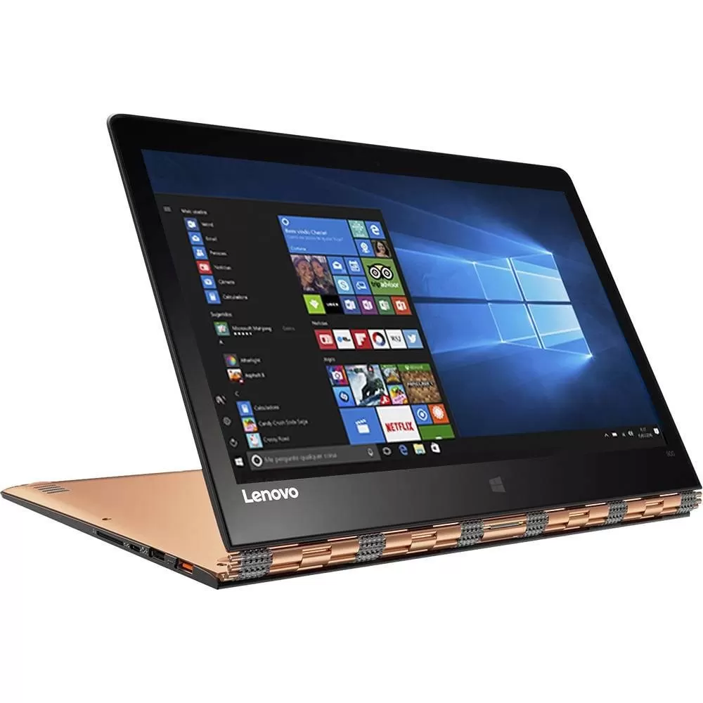 Notebook Ultrafino 2 em 1 Lenovo YOGA 900 - Intel Core i7-6500U - RAM 8GB - SSD 256GB - Tela 13.3" - Windows 10