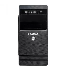 Computador Desktop PC MIX L3100 - Preto - Intel Core i3-4130 - GeForce GT 730 - RAM 8GB - HD 1TB - Linux