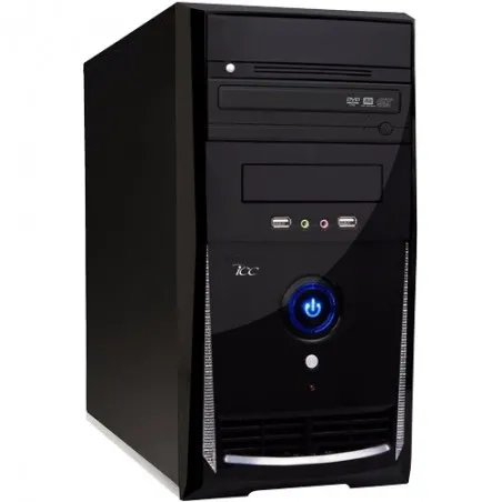 Computador Desktop ICC LN3847 - Preto - Intel Core Celeron G530 - RAM 2GB - HD 500GB - Linux