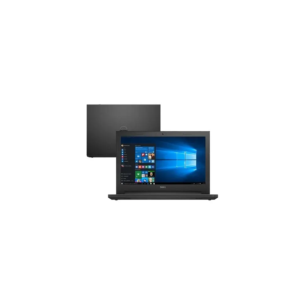 Notebook Dell Inspiron I14-3442-C10 - Preto - Intel Core i3-4005U - RAM 4GB - HD 1TB - Tela 14" - Windows 10