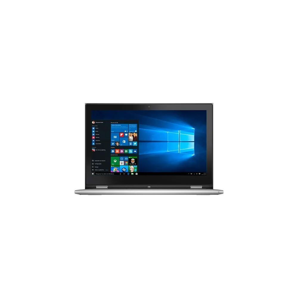 Notebook 2 em 1 Dell Inspiron I13-7348-C20 - Prata - Intel Core i5-5200U - RAM 4GB - HD 500GB - Tela 13.3" - Windows 10