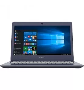 Notebook Sony Vaio VJC141F11X - Prata - Intel Core i3-6006U - RAM 4GB - HD 1TB - Tela 14" - Windows 10