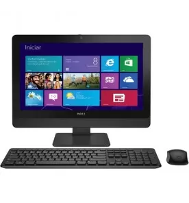 Computador All in One Dell AIO Optiplex 3030-W10B - Preto - Intel Core i3-4150 - RAM 4GB - HD 500GB - Tela 19.5" - Windows 8.1