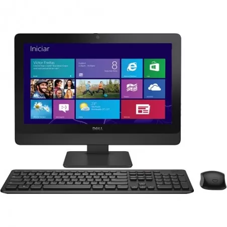 Computador All in One Dell AIO Optiplex 3030-W10B - Preto - Intel Core i3-4150 - RAM 4GB - HD 500GB - Tela 19.5" - Windows 8.1