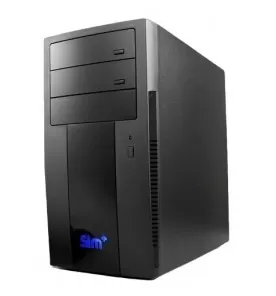 Computador Desktop Positivo SIM D2500 - Preto - Intel Atom D525 - RAM 2GB - HD 500GB - Windows 7 Starter