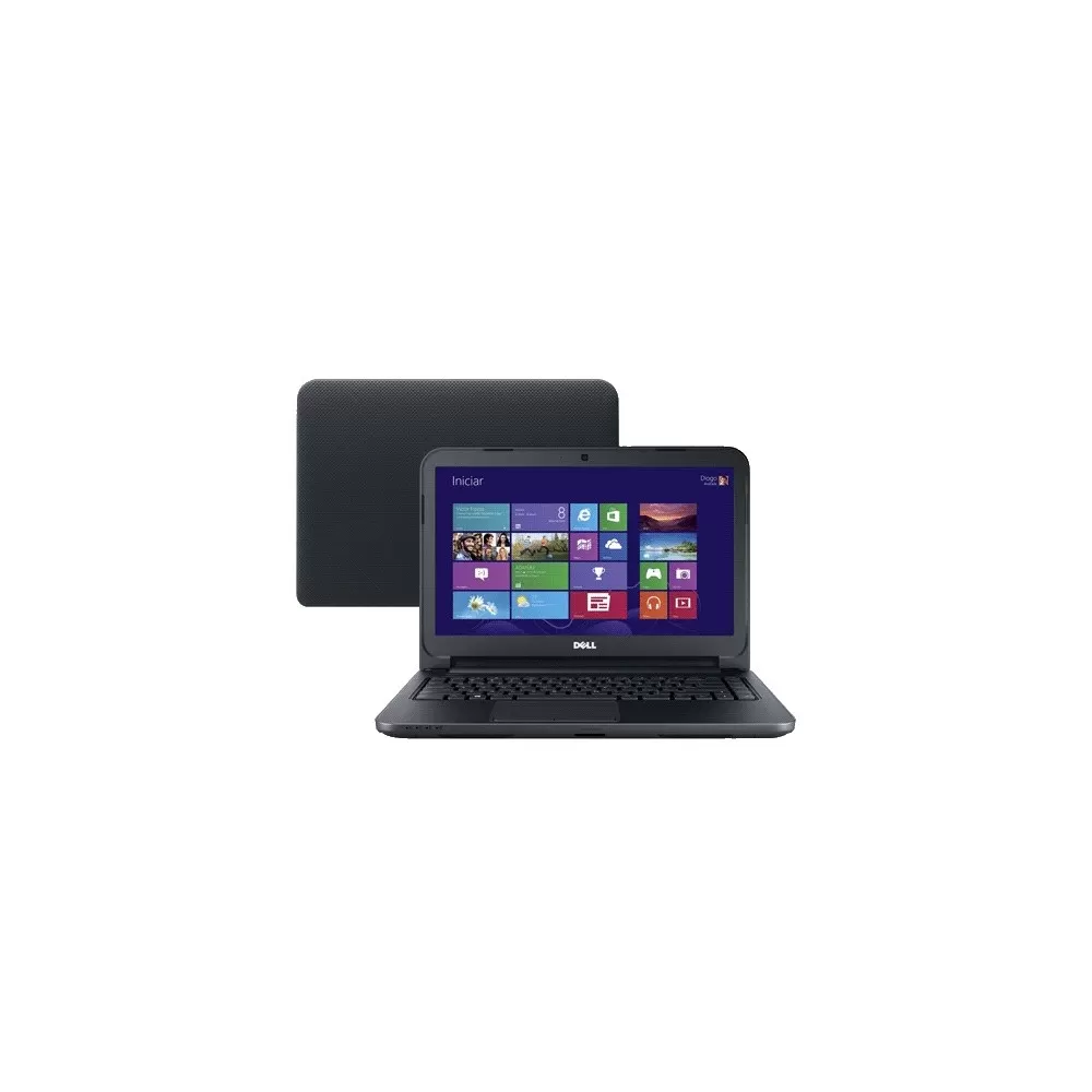 Notebook Dell Inspiron I14-2640 - Preto - Intel Core i5-3337U - GeForce GT625M - RAM 6GB - HD 1TB - Tela 14" - Windows 8