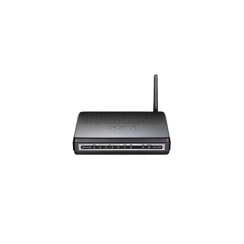 Roteador D-Link Wireless ADSL2+ Router DSL-2730B Integrado