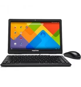 Computador Positivo All in One Union US2070 - Preto - Quad Core - RAM 2GB - 16GB - Tela 15.6" - Android 4.4