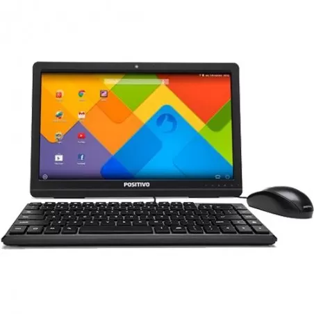 Computador Positivo All in One Union US2070 - Preto - Quad Core - RAM 2GB - 16GB - Tela 15.6" - Android 4.4