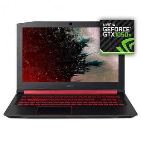 Notebook Acer Nitro 5 AN515 - Intel Core i7-8750H - GeForce GTX 1050Ti - RAM 8GB - SSD 128GB - HD 1TB - Tela 15.6" - Windows 10