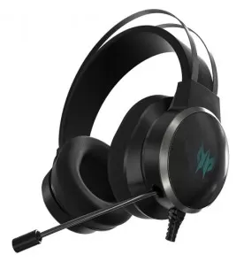 Headset Gamer Acer Predator Galea 500 - Preto - 3D SoundScape - Virtual 7.1 Surround Sound - USB