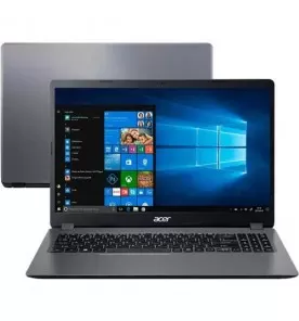 Notebook Acer Aspire 3 A315-56-34A9 - Cinza - Intel Core i3-1005G1 - RAM 8GB - HD 1TB - Tela 15.6" - Windows 10