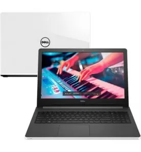 Notebook Dell Inspiron I15-5566-A70B - Branco - Intel Core i7-7500U - RAM 8GB - AMD R7 M440 - HD 1TB - Tela 15.6" - Windows 10