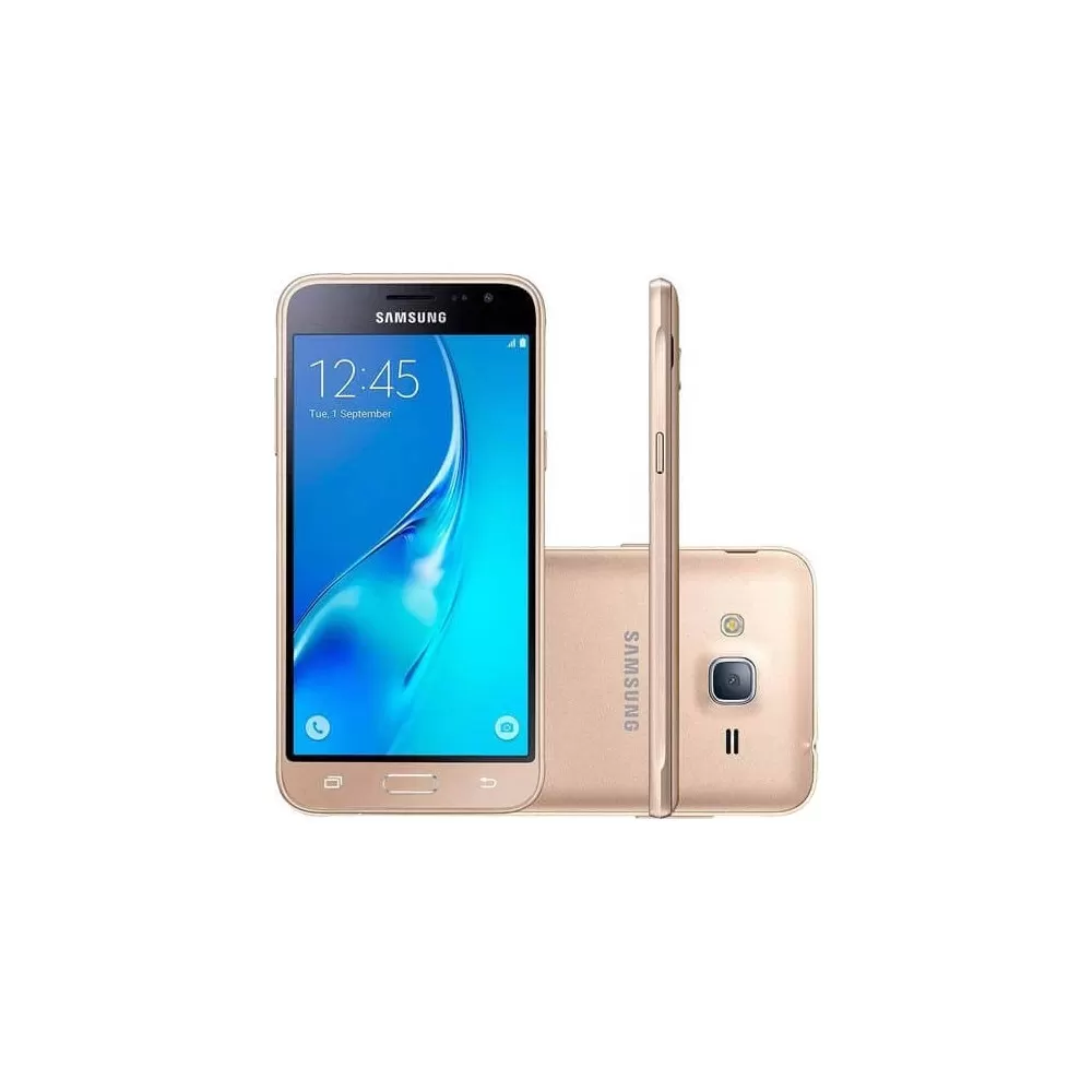 Smartphone Samsung Galaxy J2 Prime - Dourado - 8GB - RAM 1GB - Quad Core - 4G - 8MP - Tela 5" - Android 6