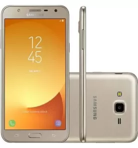 Smartphone Samsung Galaxy J7 Neo - Dourado - 16GB - RAM 2GB - Octa Core - 4G - 13MP - Tela 5.5" - Android 7.0