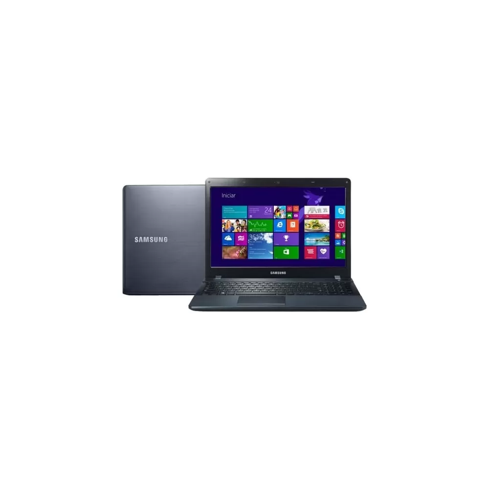 Notebook Samsung Ativ Book NP270E5G-KDRBR - Preto - Intel Core i5-3210M - RAM 4GB - HD 500GB - Tela 15.6" - Windows 8.1