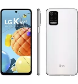 Smartphone LG K62 Plus - Branco - 128GB - RAM 4GB - Octa Core - 4G - Câmera Quádrupla - Tela 6.6" - Android 10