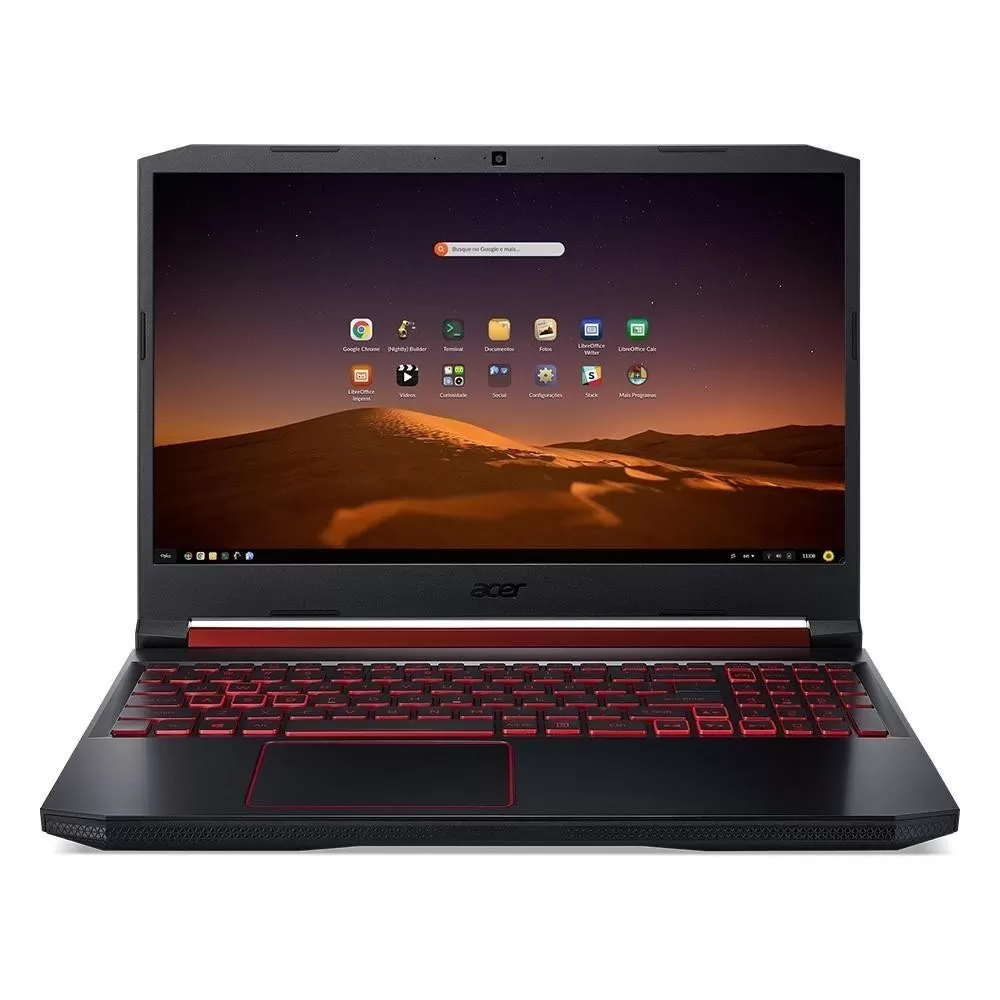 Notebook Gamer Acer Nitro 5 AN515-54-76V7 - Intel Core i7-9750H - GTX 1650 - RAM 16GB - SSD 128GB -Tela 15.6" - Endless OS