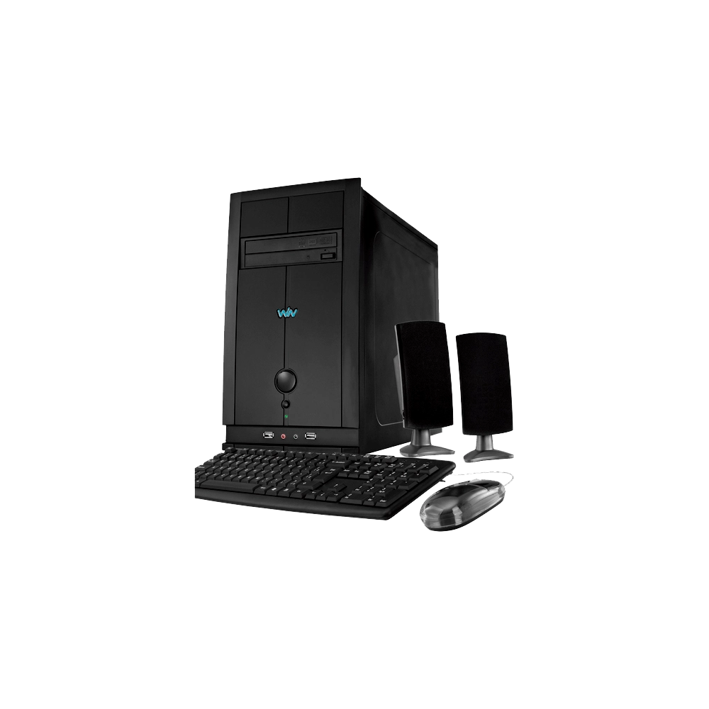 Computador Desktop CCE T240S - RAM 2GB - HD 500GB-  Intel Atom D2500 - Gravador de DVD - Windows 7 Starter   
