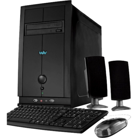 Computador Desktop CCE T240S - RAM 2GB - HD 500GB-  Intel Atom D2500 - Gravador de DVD - Windows 7 Starter   
