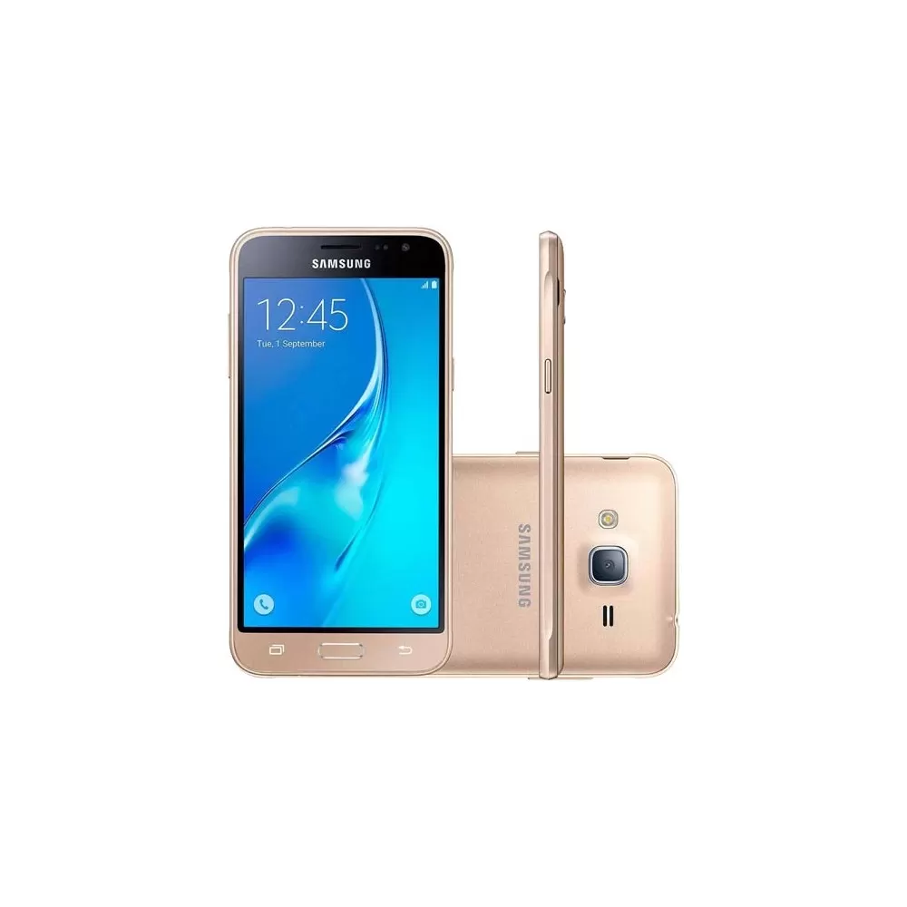 Smartphone Samsung Galaxy J2 Prime TV - Dourado - 16GB - RAM 1GB - Quad Core - 4G - 8MP - Tela 5" - Android 6
