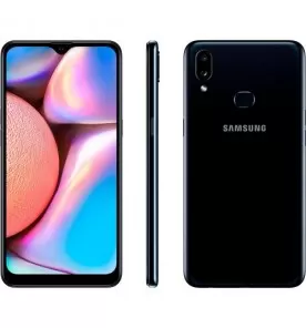 Smartphone Samsung Galaxy A10s - Preto - 32GB - RAM 2GB - Octa Core - 4G - Câmera Dupla - Tela 6.2" - Android 10