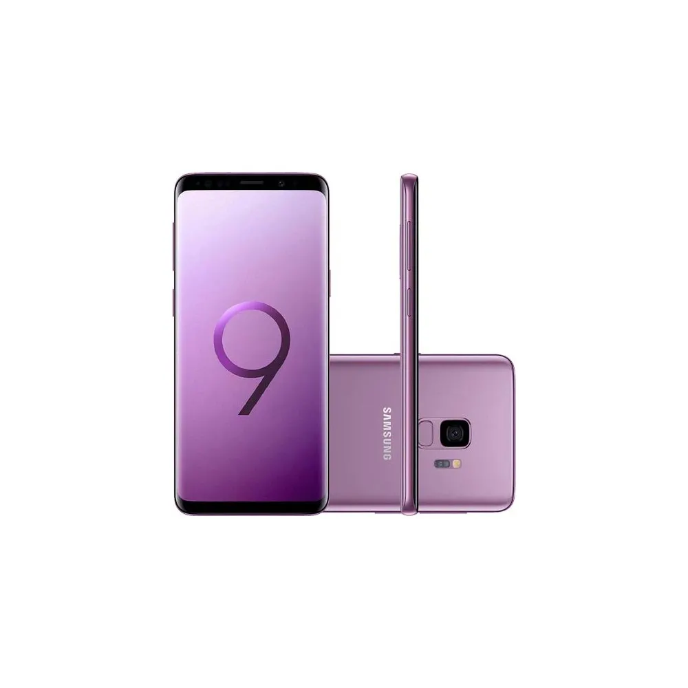 Smartphone Samsung Galaxy S9 - Ultravioleta - 128GB - RAM 4GB - Octa Core - 4G - 12MP - Tela 5.8" - Android 8