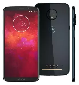 Smartphone Motorola Moto Z3 Play - Indigo - 64GB - RAM 4GB - Octa Core - 4G - 12MP - Tela 6" - Android 9