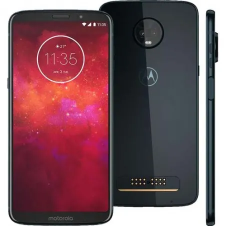 Smartphone Motorola Moto Z3 Play - Indigo - 64GB - RAM 4GB - Octa Core - 4G - 12MP - Tela 6" - Android 9