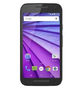 Smartphone Motorola Moto G3 - Preto/Azul - 16GB - RAM 1GB - Quad Core - 4G - 13MP - Tela 5" - Android 5.1