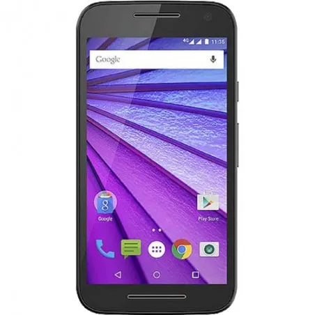 Smartphone Motorola Moto G3 - Preto/Azul - 16GB - RAM 1GB - Quad Core - 4G - 13MP - Tela 5" - Android 5.1