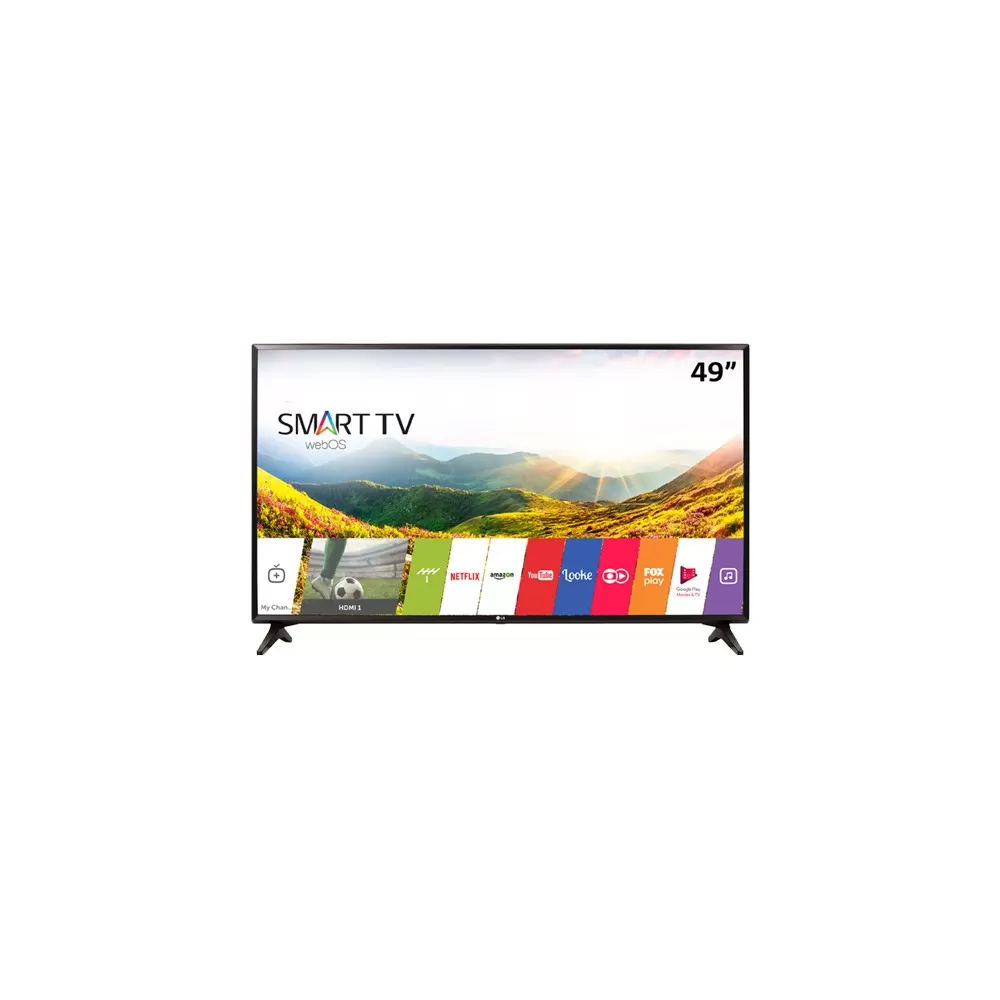 Smart TV LED 49" LG 49LJ5550 - IPS - Full HD - HDMI - USB - Wi-Fi - WebOS - Conversor Digital