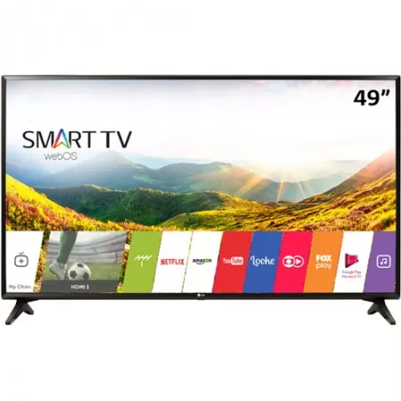 Smart TV LED 49" LG 49LJ5550 - IPS - Full HD - HDMI - USB - Wi-Fi - WebOS - Conversor Digital
